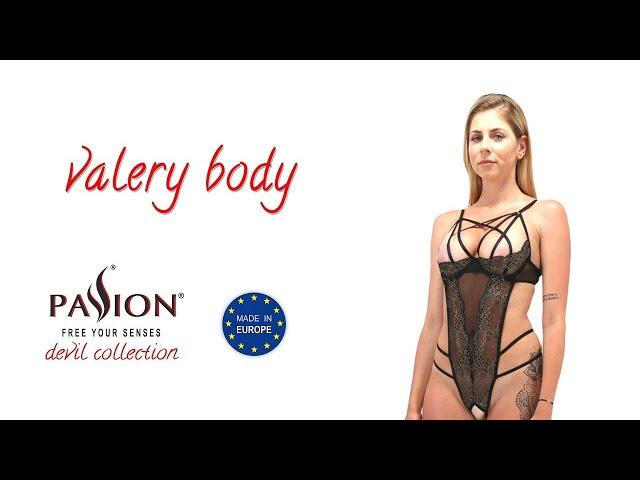 PASSION FREE YOUR SENSES Devil collection – Valery body lingerie