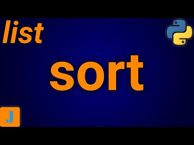 Python List Sort Method