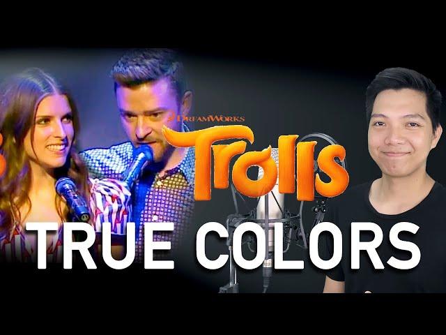 True Colors (Justin Part Only - Karaoke) - Trolls