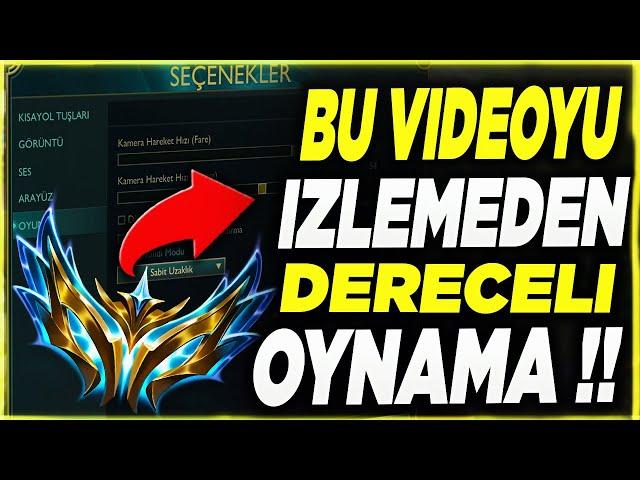 E-SPORCULAR BU AYARLARI KULLANIYOR !! YENİ LOL AYARLAR 2024 !! LEAGUE OF LEGENDS