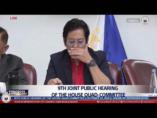 NINTH PUBLIC HEARING OF THE HOUSE QUAD-COMMITTEE (PART 2)