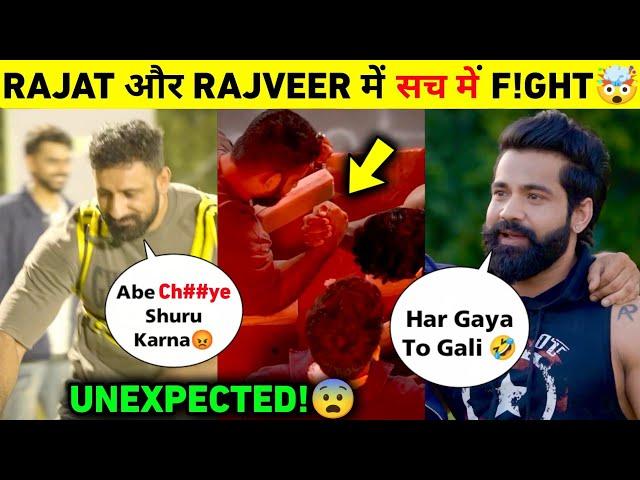 UNEXPECTED! Rajat Dalal Vs Rajveer Fitness Real Fight Video | Rajat Dalal Vs Rajveer Sisodiya