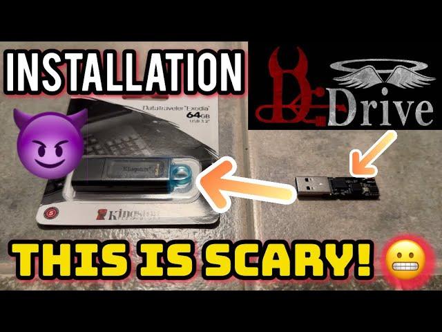 This is Scary!  Diabolic Drive Swap Out Kingston Flash Drive Enclosure Installation ￼Guide!