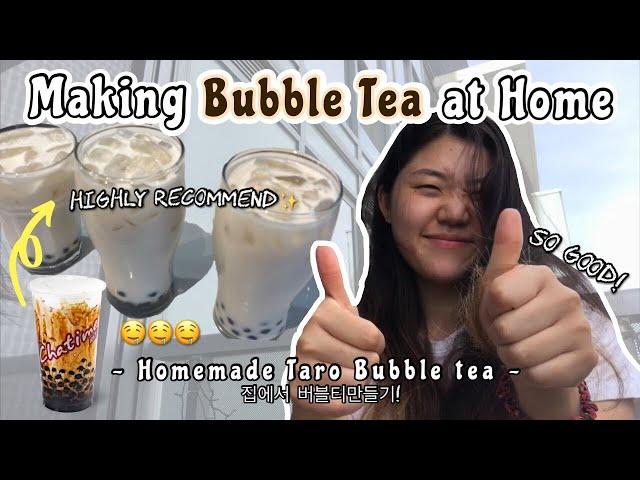 TORONTO LOCKDOWN VLOG | making bubble tea at home: l things to do inside