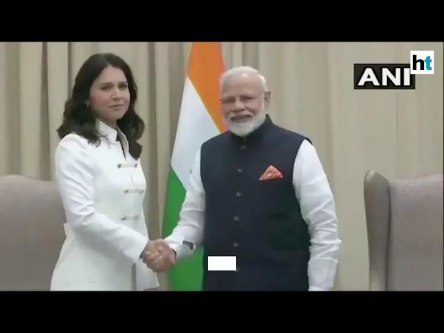 Tulsi Gabbard Meets India’s Prime Minister Narendra Modi in New York City