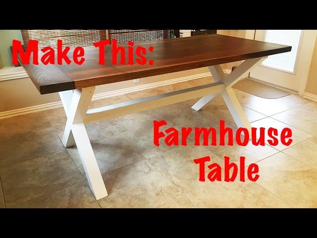 Make This: Farmhouse Table