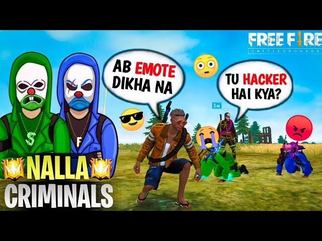 Random Player call me HACKER jab Maine Do Nalla Criminal ko mar ke bana diya joker -Garenafreefire