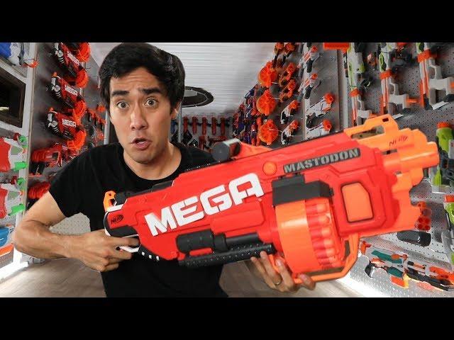 INSIDE THE WORLDS COOLEST NERF FORTRESS - Tour w/ Zach King