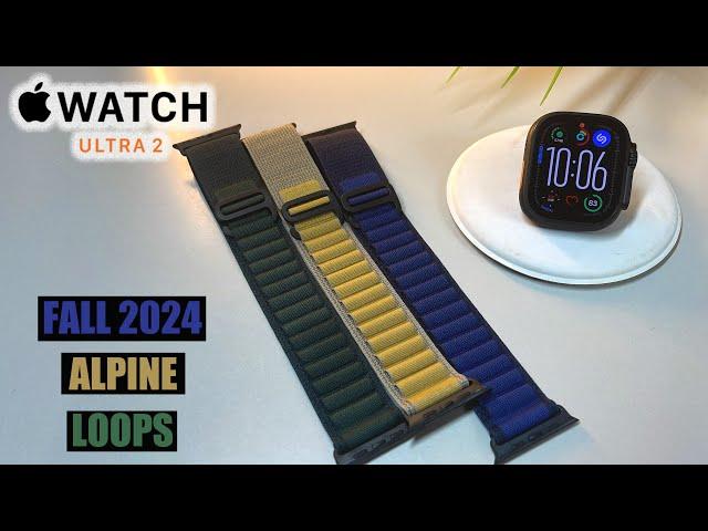 NEW 2024 Alpine Loops for Apple Watch ULTRA 2 ,SeriesX (ALL COLORS, Silver & Black) Review& Hands-On