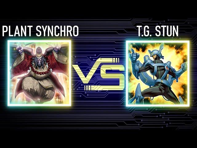 Plant synchro vs T.G. Stun | Tengu Format | Dueling Book