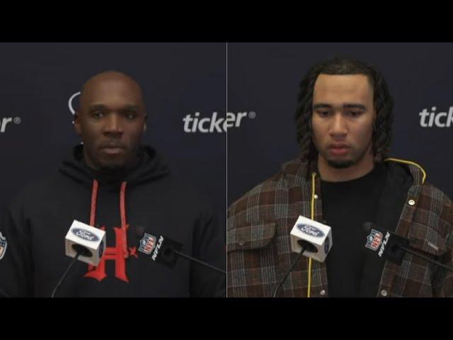 DeMeco Ryans & C. J Stroud postgame interview Houston Texans fall to Kansas City Chiefs 27-19