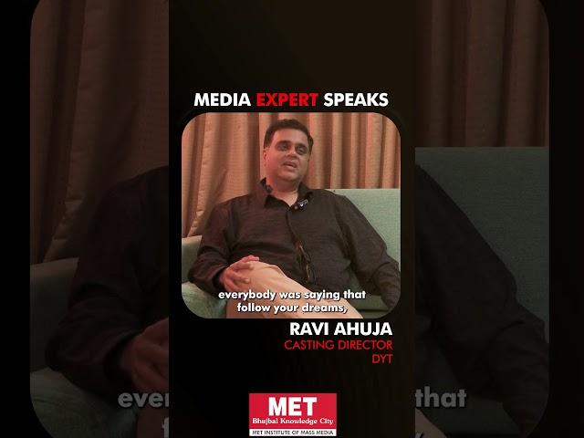 Media Expert Speaks | Mr. Ravi Ahuja | MET IMM