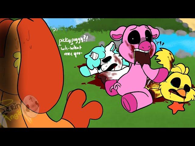 Pickypiggy Eats All Smiling Critters Friends ?! - Smiling Critters Cartoon  // PPT Chapter 3