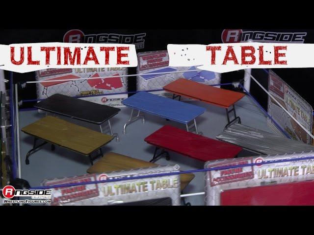 WWE FIGURE INSIDER: Ringside Collectibles Exclusive Ultimate Table Playsets