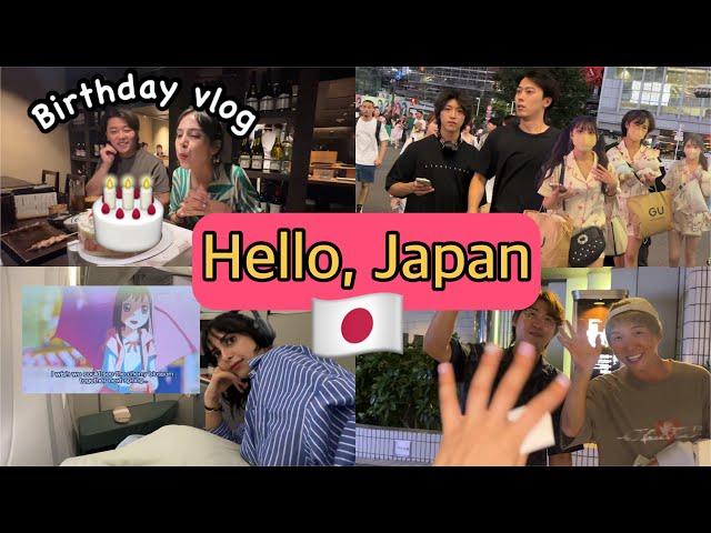 GOING TO JAPAN | Birthday vlog, first time in Japan