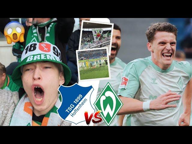 HOFFENHEIM VS BREMEN Stadionvlog | 3:0 GEDREHT Was für ein Spiel (Alle Tore)