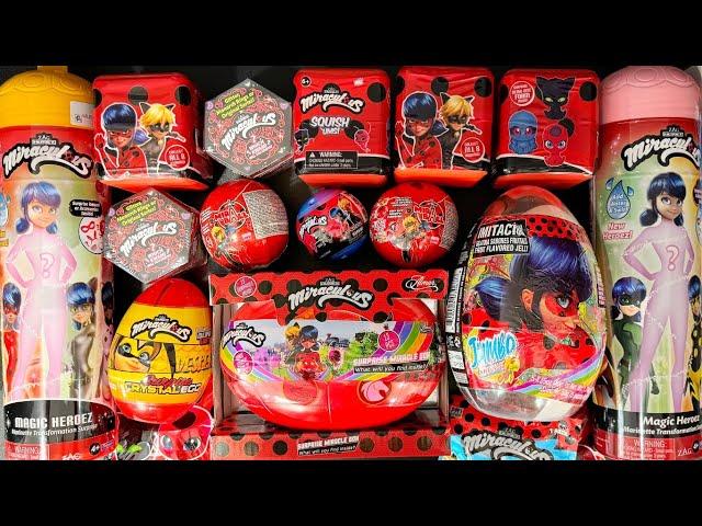 ASMR 40+ Minutes Miraculous Ladybug Toys Mystery Blind Box Oddly Satisfying Unboxing | No Talking