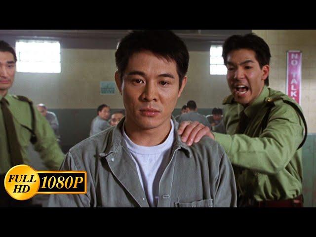 Jet Li beats the guards and escapes from prison / Romeo Must Die (2000)