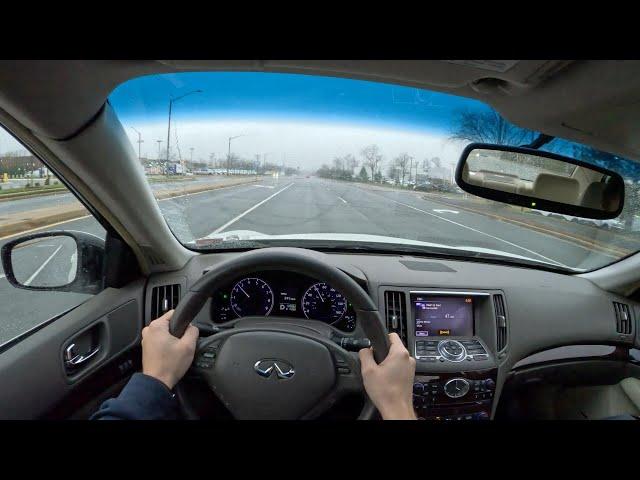 2011 Infiniti G37x Sedan - POV Test Drive | 0-60