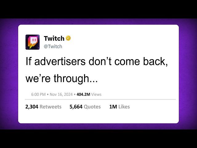 The Twitch Adpocalypse Has Begun [Explained]