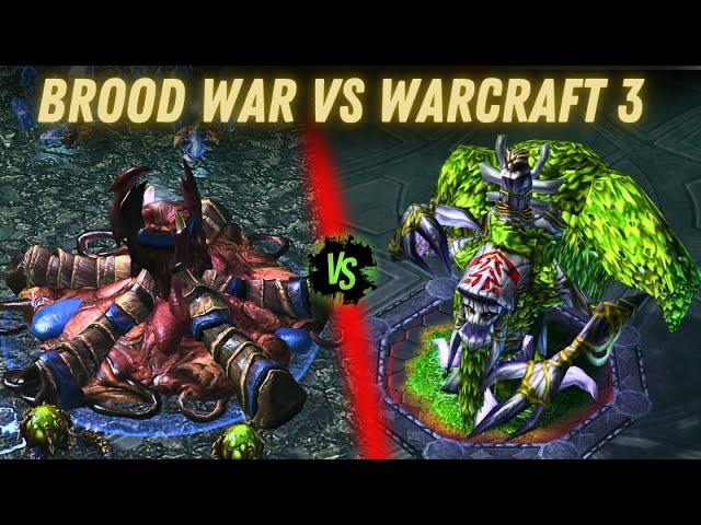 Brood War Vs Warcraft 3 Korean GRANDMASTER Matchup! (Modded StarCraft 2 Cast)