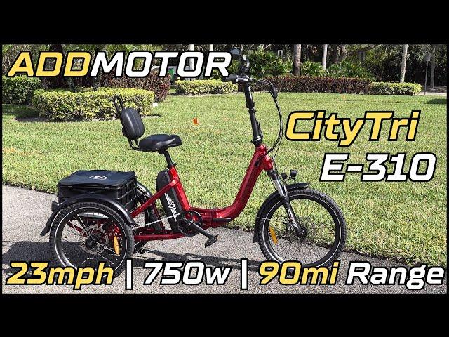 Addmotor Citytri E-310 Electric Tricycle Review: Better Than Lectric XP & Rad Power Trikes?