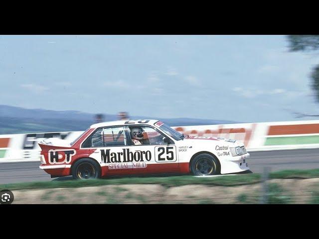 4k Bathurst 1983 Peter Brock last lap HDT VH Commodore win