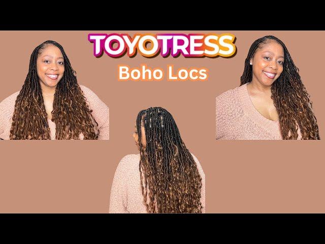 How to Crochet Individual Boho Locs: Step-by-Step Tutorial ft. Toyotress