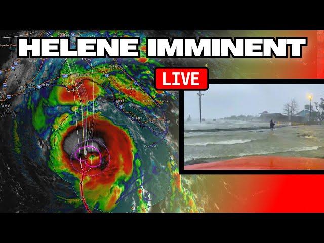 LIVE GROUND ZERO CAT 4 HURRICANE HELENE Intercept