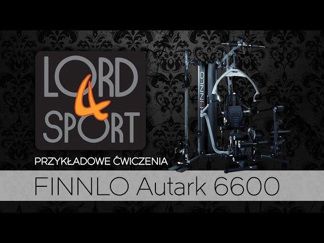 LORD4SPORT - Atlas FINNLO Autark 6600 - Przykładowe ćwiczenia na atlasie