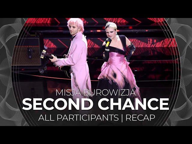 Misja Eurowizja Second Chance | All Participants | RECAP