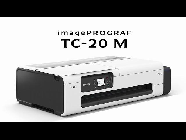 Canon imagePROGRAF TC-20M - 24" Large Format  Printer Product Video