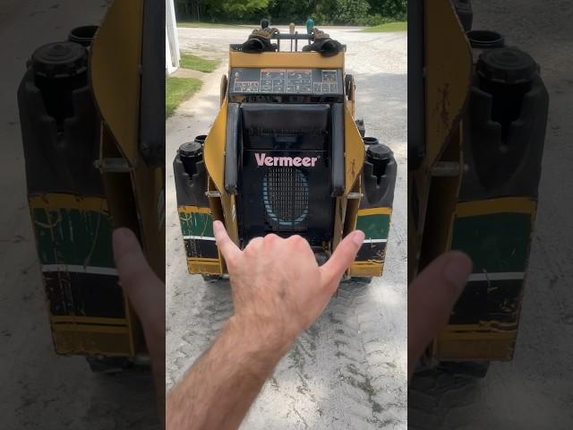 Mini Skid Steer: Fill Both Fuel Tanks? #vermeer