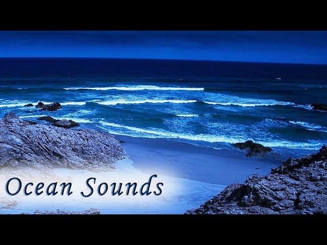 Sleep with Ocean Sounds at Night - NO MUSIC - Relaxing Rolling Waves for Sleeping