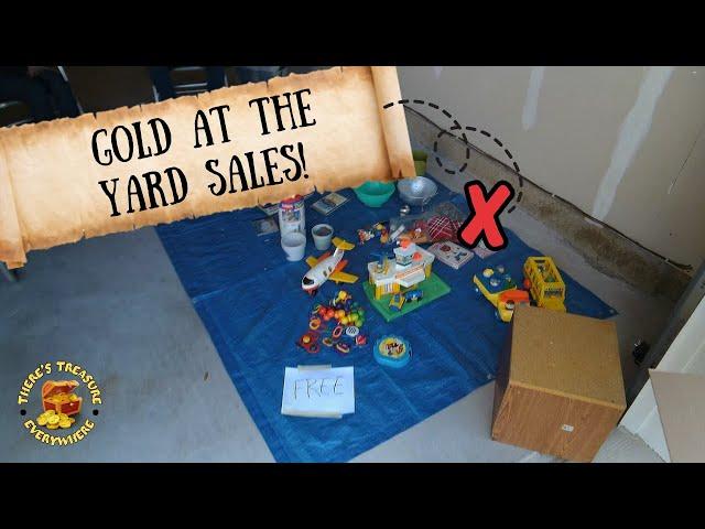 MILLION DOLLAR NEIGHBORHOOD COMMUNITY SALE! Gold, free stuff, vintage toys and more!