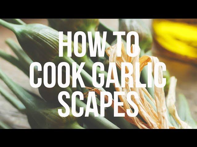 60 Second Chef: How to Cook Garlic Scapes