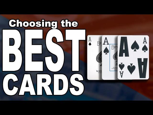 DON’T HOST A HOME GAME WITHOUT WATCHING THIS! Choosing the perfect deck of cards!