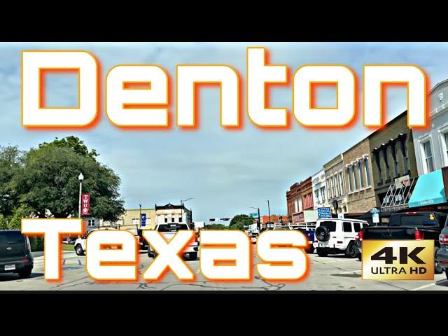 Denton, Texas - City Tour & Drive Thru