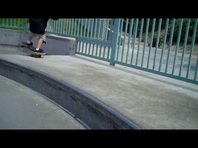 Graysen Godfrey Age 6 Etnies Skatepark Lake Forest, CA