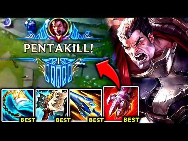 DARIUS TOP IS LITERALLY A 1V9 PENTA KILL MACHINE (AND I LOVE IT) - S14 Darius TOP Gameplay Guide