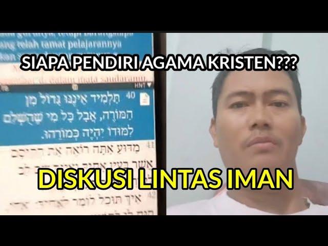 INILAH SOSOK PENDIRI AGAMA KRISTEN, BUKAN YESUS??