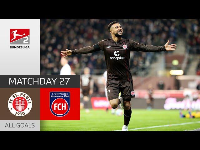 St. Pauli Wins Confidently! | FC St. Pauli - 1. FC Heidenheim 1:0 | Highlights | MD 27  Bundesliga 2