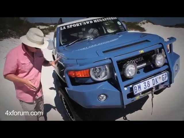 Toyota Land Cruiser FJ desert test