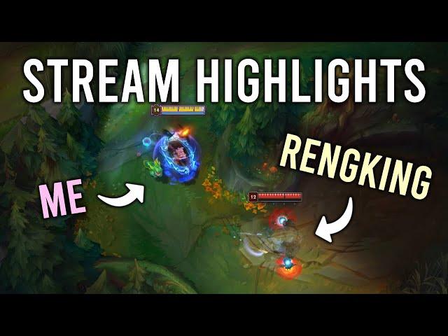 I met "RENGKING" - Stream Highlights