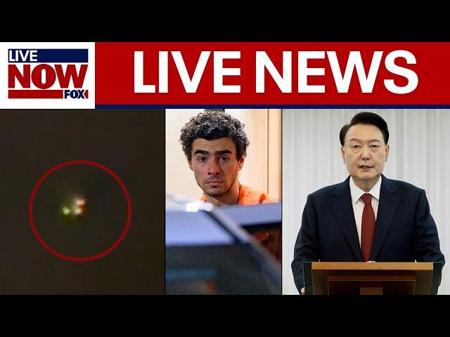 LIVE NEWS: ABC to pay Trump $15m, Drones over New Jersey, Israel in Syria, Luigi Mangione news