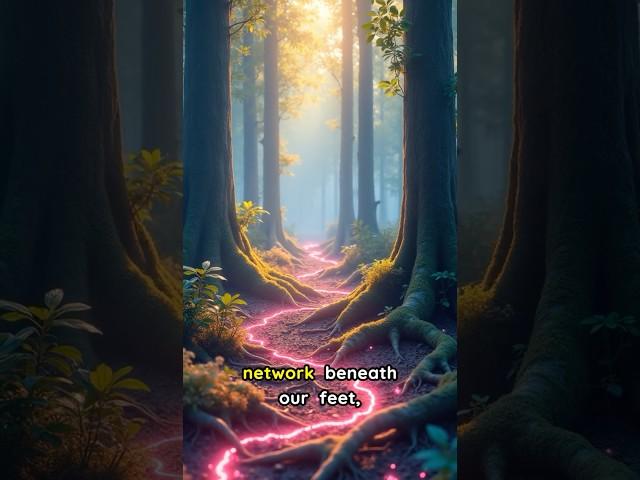 Trees Secretly Talk To Each Other?! #Trees #Nature #Science #Forest #Mycorrhizae #Fungi