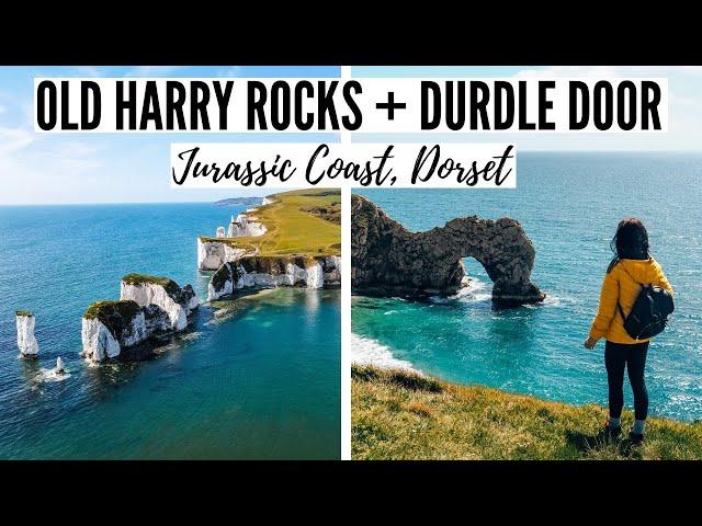 Epic Drone Footage of Old Harry Rocks and Durdle Door! | Jurassic Coast Walks, Dorset