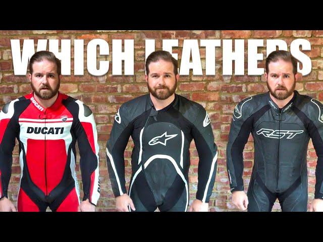 Which Leathers? RST Tractech Evo 3, Alpinestars Orbiter and Dainese C4 One Piece Suits