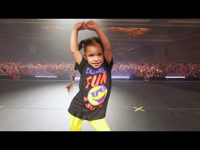 5-Year-Old Dancer Leads 5000 Zumba Instructors