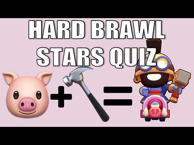 Guess The Brawler Quiz | Hard Brawl Stars Quiz